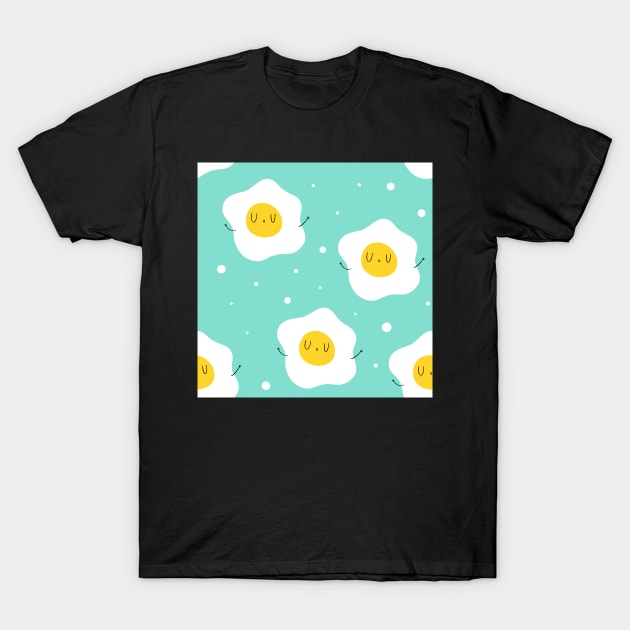 Sunny Side Eggs T-Shirt by edwardecho